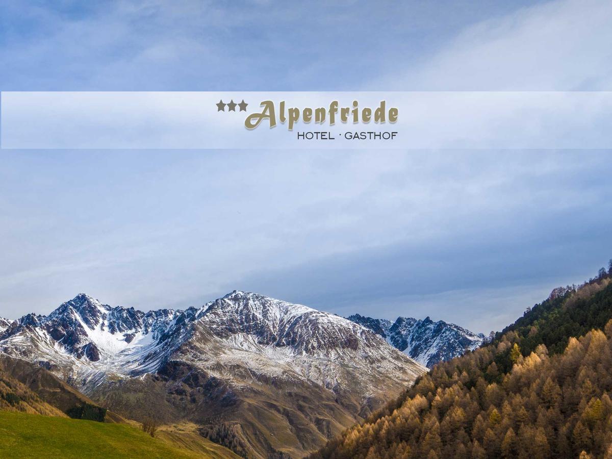 Hotel Alpenfriede Curon Venosta Bagian luar foto